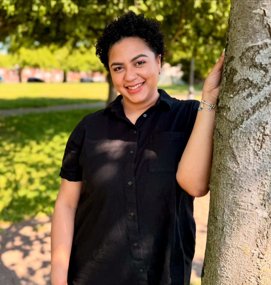 Chanill Medina, LMFT, founder of Generational Wellness Center, smiling outdoors